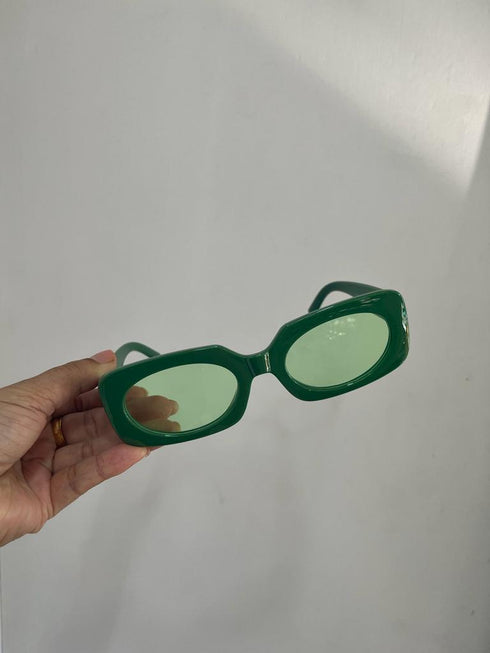 Candy Color Block Retro Glasses